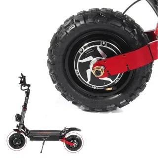 LAOTIE 60V 38.4Ah 2800W 11 inch Electric Scooter Hub Motor Front/Rear Drive Brushless Motor with Vacuum Off-Road Tires f