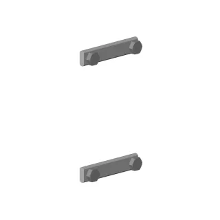Dornbracht Befestigungssatz Ersatzteile 04172010000 32 x 18 x 76 mm 0417201000090