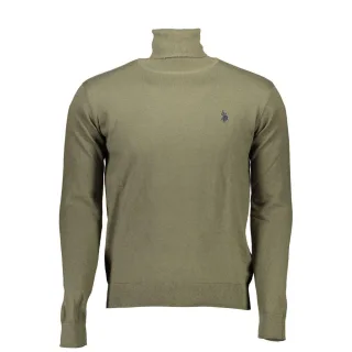 U.S. POLO ASSN. Verde Baumwollpullover für Herren