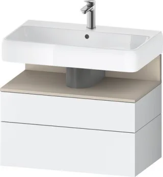 Duravit Qatego Waschtischunterbau wandhängend Weiß Matt 790x470x590 mm - QA4394083180000 QA4394083180000