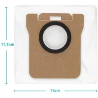 PRIMEBAG Staubsaugerbeutel 5 Staubbeutel für Xiaomi X10 / X10+ kompatibel