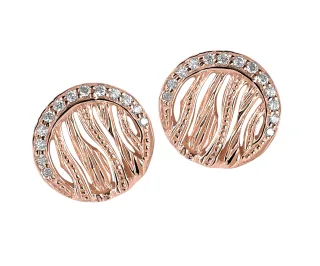 Orphelia Ohrstecker für Damen, 925 Sterlingsilber, Rosé, ZO-6031/1