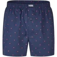 HAPPY SHORTS Boxershorts Happy Shorts Herren american Boxer Boxershorts Kleine Herzen "NEW FIT" (1-St)