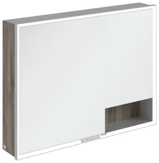 Villeroy & Boch Aufputz-Spiegelschrank My View+ A48110 1000x750x168mm m. Bel. Stone Oak A48110RK