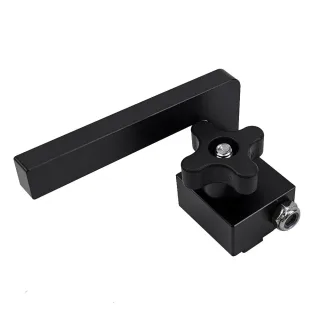 ENJOYWOOD Aluminium Alloy Miter Track Stop Fixed T-Slot Track Woodworking Limiter for 19mm Manual T-track Woodworking To