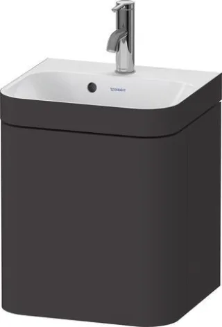 Duravit Happy D.2 Plus c-bonded Set wandhängend Graphit 400x360x480 mm - HP4634O80800000 HP4634O80800000