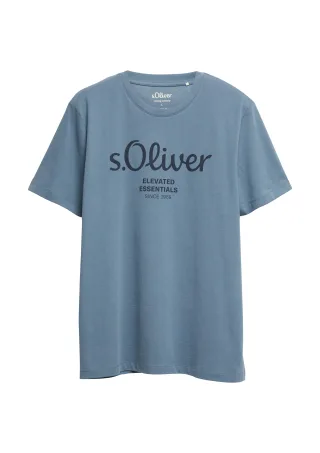 s.Oliver - T-Shirt blau - Gr. - S
