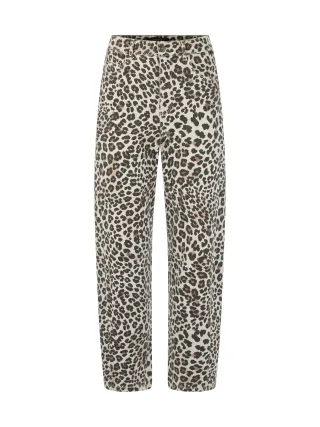 Marc Cain Pants - O-Shape Jeans RUMA im Relaxed Fit bright ecru - Gr. - 40