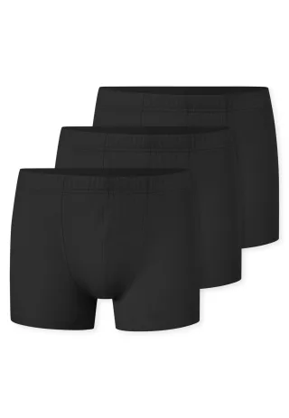 SCHIESSER - 3PACK Shorts schwarz - Gr. - 7