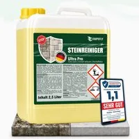 Empefly Steinreiniger Ultra Pro 1000 ml – Steinreiniger für Außenflächen Grünbelagentferner (Einzelartikel, [- Steinreiniger Intensiv für außen)