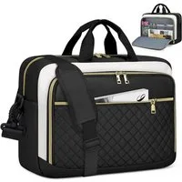 LuxusKollektion Laptoptasche Laptoptasche 17,3 Zoll Damen Business Notebook wasserdicht Schwarz