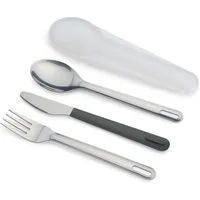 Joseph Joseph Besteck-Set Reisebesteck Set GoEat, Edelstahl, Kunststoff, Besteck-Set