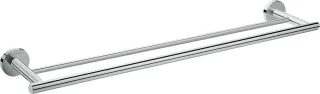 Hansgrohe Doppel-Badetuchhalter Logis Universal chrom, 41712000 41712000