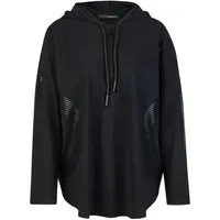 Doris Streich Longshirt (1-tlg) mit Hoodie und Lack-Motiven