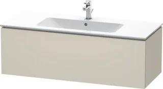 Duravit L-Cube Waschtischunterbau wandhängend Taupe Matt 1220x481x400 mm - LC614309191 LC614309191