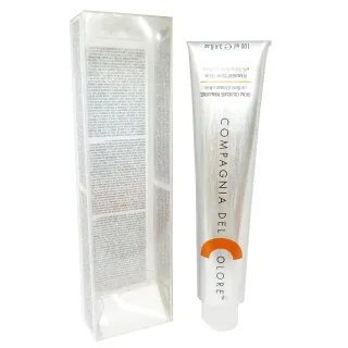 Compagnia del Colore Colorante Permanent Creme Haar Farbe Coloration 100ml  - 10.03 Warm Natural Platinum Blonde / Warm Natur Platinblond