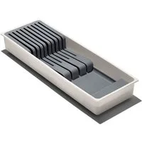 OXO Good Grips Schubladeneinsatz OXO Kompakter Messerschubladen Organizer (1 St), für Sichere und ordentliche Messeraufbewahrung