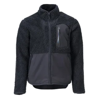 MASCOT Herren Faserpelz Jacke mit Reißverschluss CUSTOMIZED Schwarzblau M - 22303-682-010-M