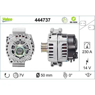 Valeo Generator  230A BMW 5er 6er Cabriolet 6er Coupe 7er X5 X6