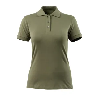 MASCOT Damen Grasse Polo-Shirt CROSSOVER Moosgrün M - 51588-969-33-M