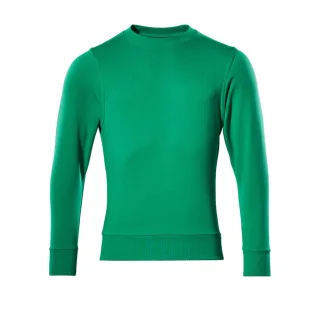 MASCOT Herren Carvin Sweatshirt CROSSOVER Grasgrün S - 51580-966-333-S