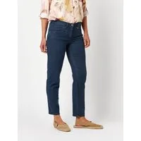 Relaxed by TONI Slim-fit-Jeans Meine beste Freundin 7/8 mit designstarken Tashen