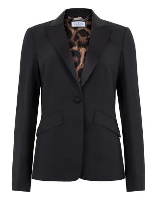 Single Breasted Fit Blazer Skull