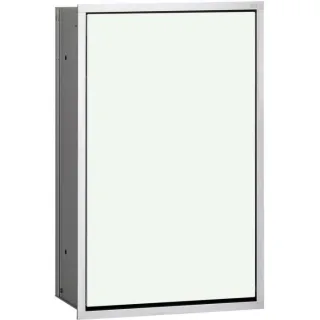 Emco Asis Modul 300 Abfallsammler 973227430 aluminium/optiwhite, Unterputzmodell