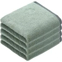 bugatti Handtücher 4er Pack Handtuch Prato, Frottier (Spar-Set, 4-St), hohe Markenqualität