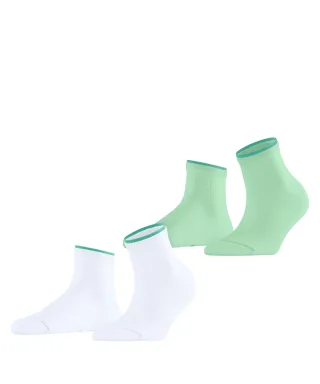 ESPRIT socks & tights - Esprit Double High Cuff 2-Pack Damen sortiment - Gr. - 40.5