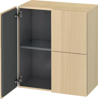 Duravit L-Cube Halbhochschrank Mediterrane Eiche Matt 700x363x800 mm - LC117707171 LC117707171