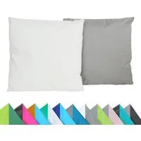 JACK Kissenbezüge JACK 2er Set Wende Outdoor Kissenhülle 2-farbig 45x45cm Wasserfest, (2 Stück), robust und strapazierfähig, Wasserabweisend, für Innen & Außen