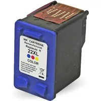 Tonerkartusche Kompatibel HP 22XL, C9352AE 3-farbig (Cyan, Magenta, Gelb), (Einzelpatrone), 3180