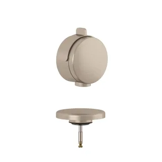 KLUDI ROTEXA MULTI Ein-, Ab- und Überlaufgarnitur Feinbau-Set Stainless Brushed Nickel 71826N5-00