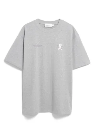 Armedangels - T-Shirt - Maarkos grau - Gr. - XL