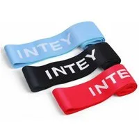 INTEY Stretchband Widerstandsband Gymnastikband Fitness, Fitnessbänder, Trainingsbänder, 3er Set, Multifunktional