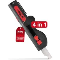 Wiha Abmantelungszange Elektriker (44242), 125 mm, 8 - 13 mm, Abisolieren 0,5 - 6 mm², für Rundkabel