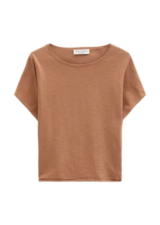Marc OPolo Casual - Feinstrick-Pullover loose Burnt Brown - Gr. - S