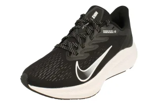Nike Damen Zoom Winflo 7 Schwarz Turnschuhe