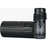 Lattafa Eau de Parfum Musamam Black Intense, Herrenduft, 100 ml, Hochwertige Duftöle, Perfekt als Statement-Duft
