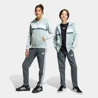 adidas Sportswear Trainingsanzug SEASONAL ESSENTIALS TIBERIO 3-STREIFEN KIDS (2-tlg)