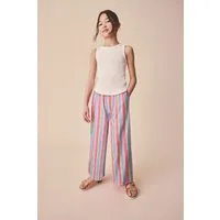 Next Palazzohose Strukturierte Hose mit weitem Bein (1-tlg)