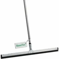 BawiTec Wasserabzieher Wasserschieber mit Teleskopstiel Gummischieber Abzieher Wasserabzieher, Teleskopstiel