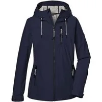 G.I.G.A. DX Softshelljacke GS 74 mit Kapuze (wasserdicht und winddicht) dunkelblau Damen