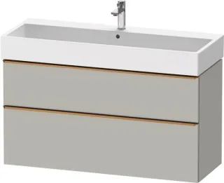 Duravit D-Neo Waschtischunterbau wandhängend Betongrau Matt 1184x442x625 mm - DE4375004070000 DE4375004070000