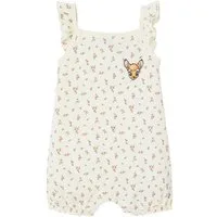 vertbaudet Jumpsuit Overall Baby Mädchen BAMBI Disney Animals