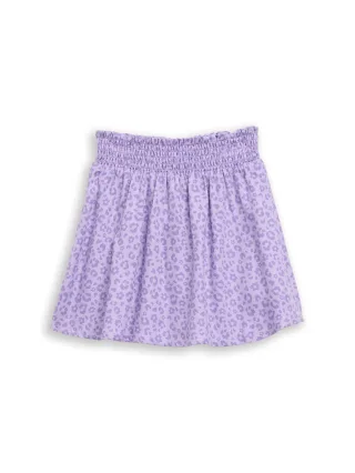 tom tailor kids - Mini-Rock mit Leoparden-Print small lilac leopard print - Gr. - 122
