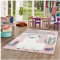Pergamon Kinderteppich Kinder Teppich Maui Alpaka Wüstenlandschaft, Rechteckig, Höhe: 13 mm