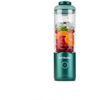 nutribullet Smoothie-Maker Flex NBP013GR - zerkleinert Eis & gefrorene Früchte, Grün, 590ml, BPA-frei mit Trinkdeckel, USB-C & Trageschlaufe, 15+ Mixzyklen