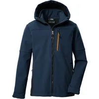 Killtec Softshelljacke KOW 226 BYS SFTSHLL JCKT Wind- und wasserabweisende Kinder-Softshelljacke, Fleece, Reflektoren